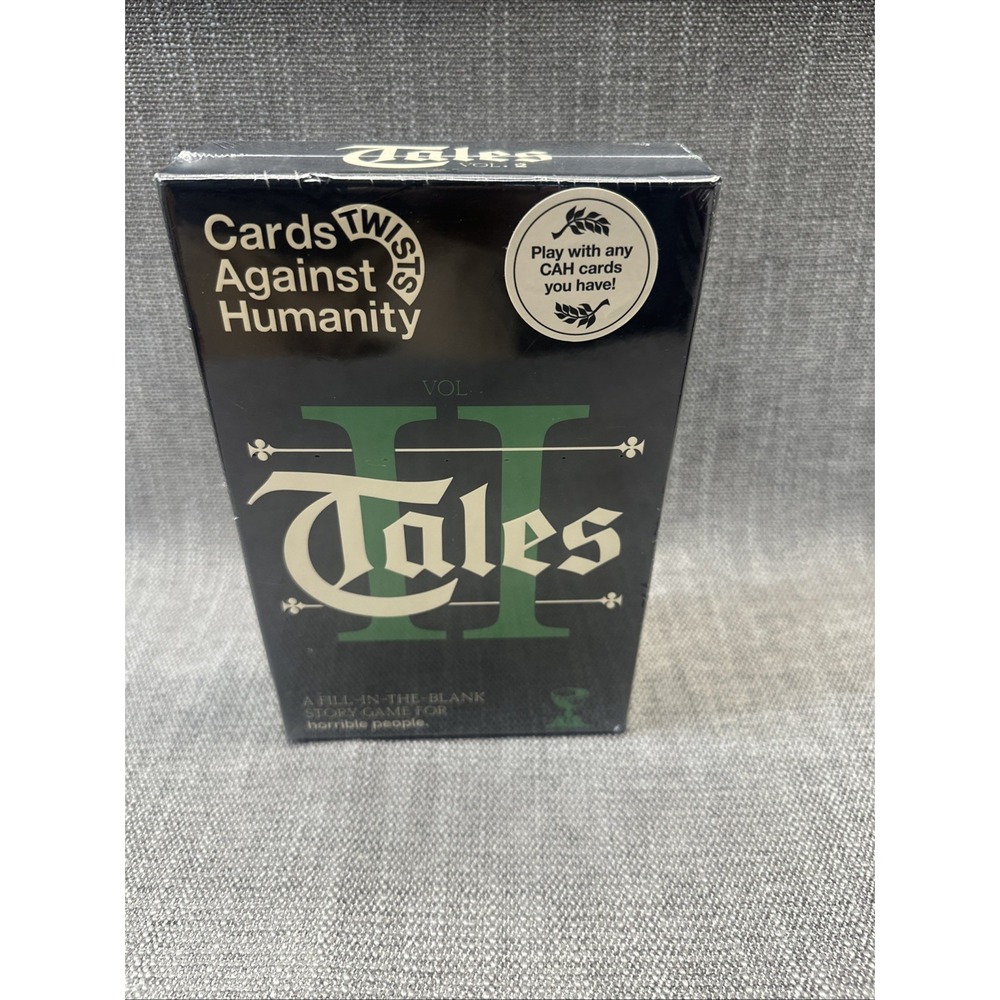 NEW Cards Against Humanity (CAH): Tales, Volume II Vol. 2 Ships Fast Game Night!